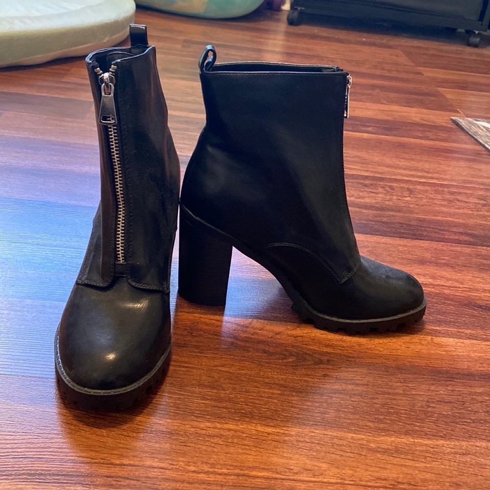 Black boots
